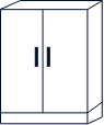 Schrank nicht zerlegbar