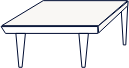 Tisch über 1,0 m